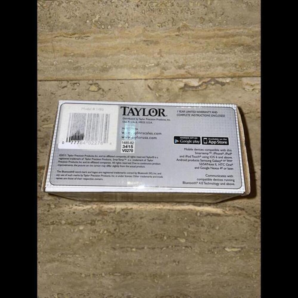 Taylor Kitchen Cooking Timer Bluetooth‎ Smart Thermometer Countdown Digital - Picture 4 of 4